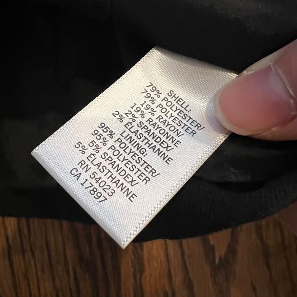 Banana Republic Black Women's Blazer Suit Coat - 0 - Picture 8 of 12